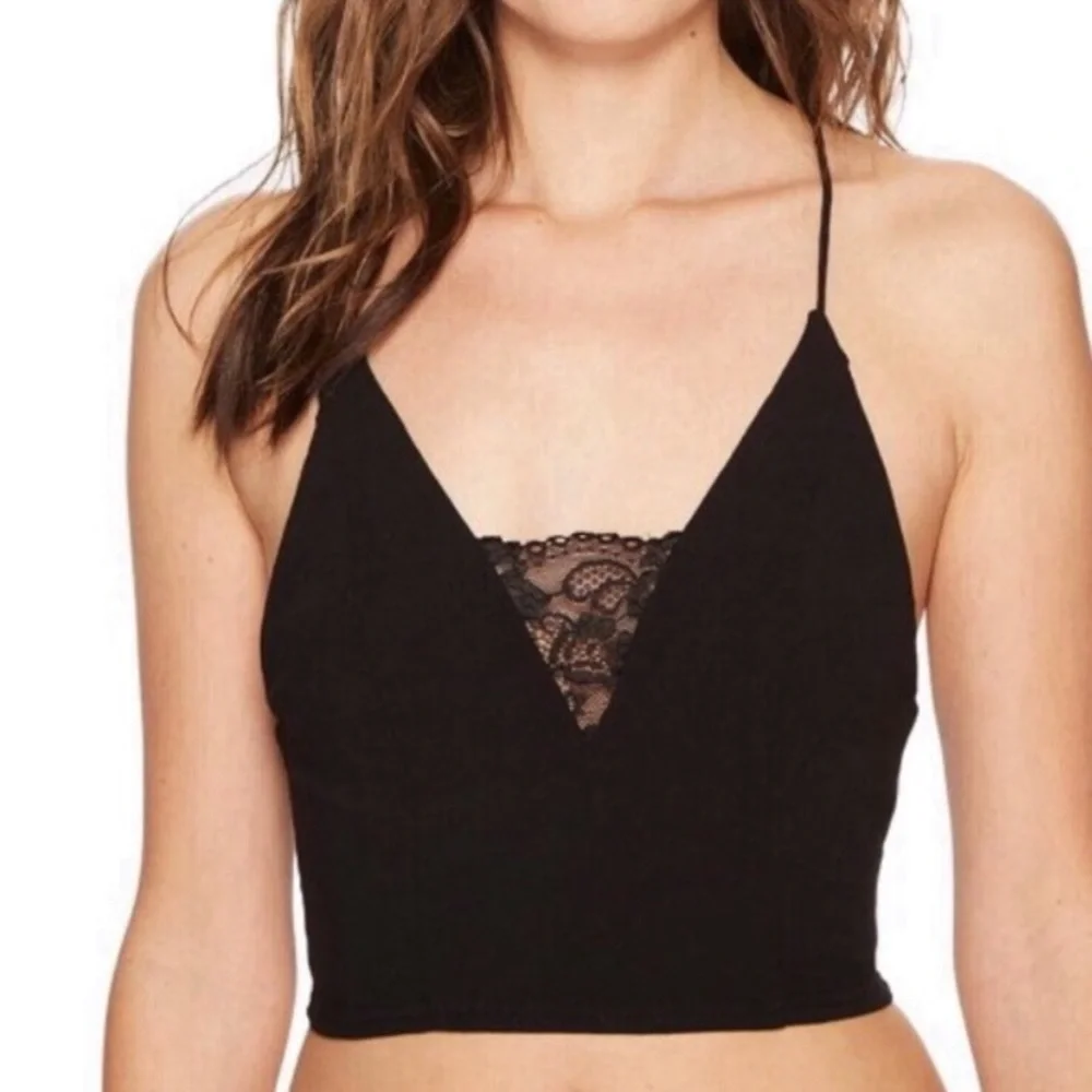 SALE free people lace halter top